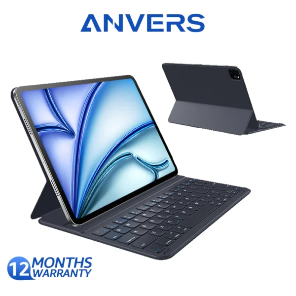 Anvers Magnetic Keyboard Case for iPad Air 4/5/6/7 | Pro 11/12.9 （18-22）| 10th/11th Gen | A16