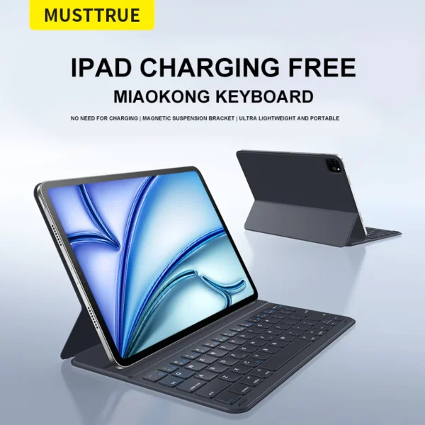 Anvers Magnetic Keyboard Case for iPad Air 4/5/6/7 | Pro 11/12.9 （18-22）| 10th/11th Gen | A16 - Image 7